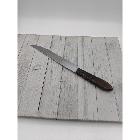 Stainless Steel 8" Blade Slicing Knife 12 1/2" Total Advertising - Picture 4 of 7